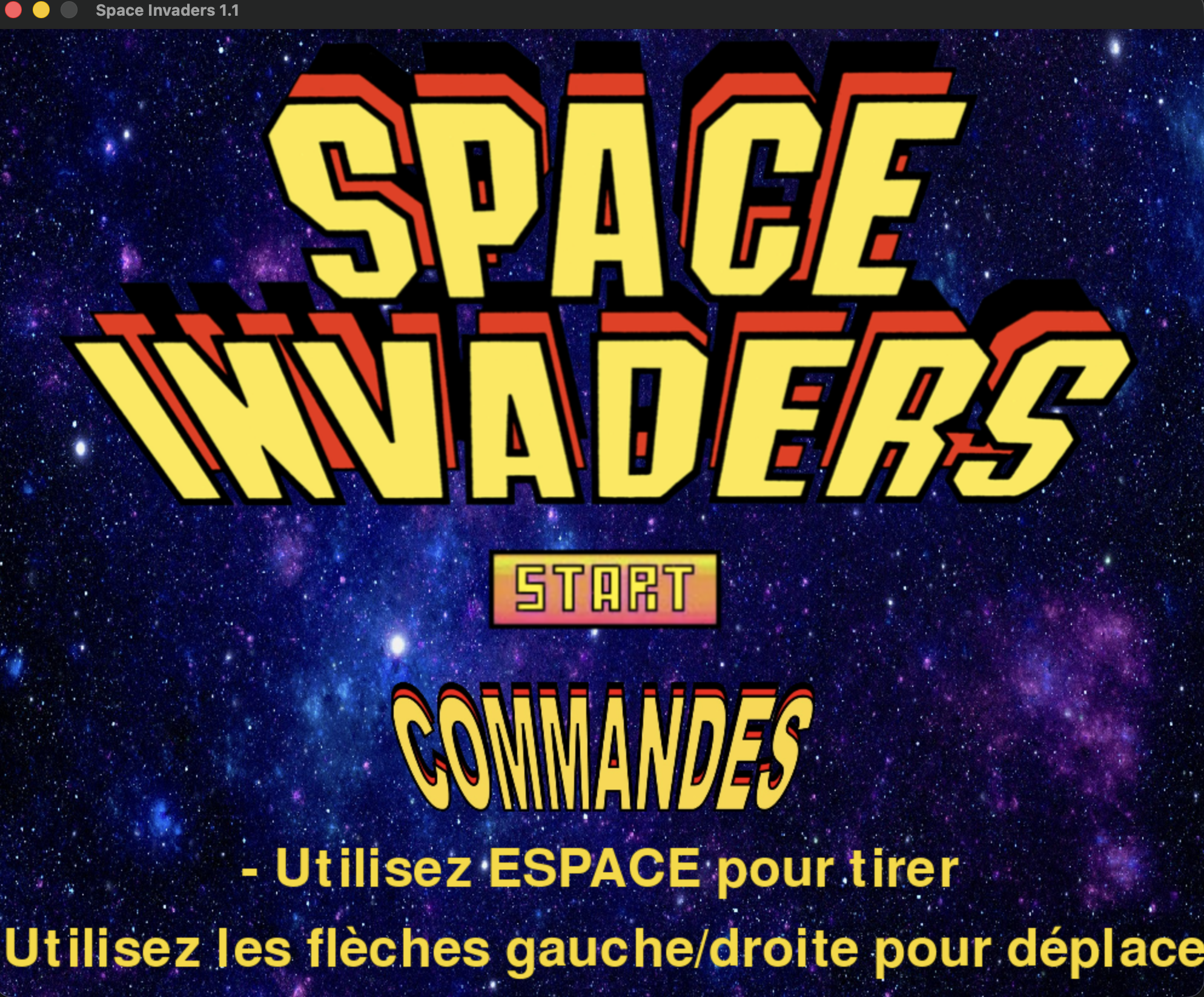 Space Invaders Python (NSI)